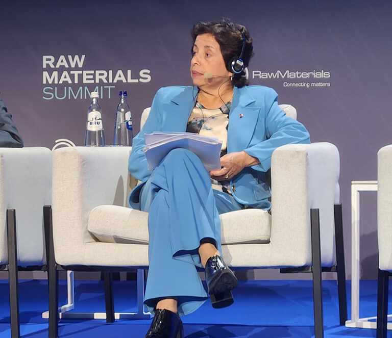 Ministra de Minería en Unión Europea