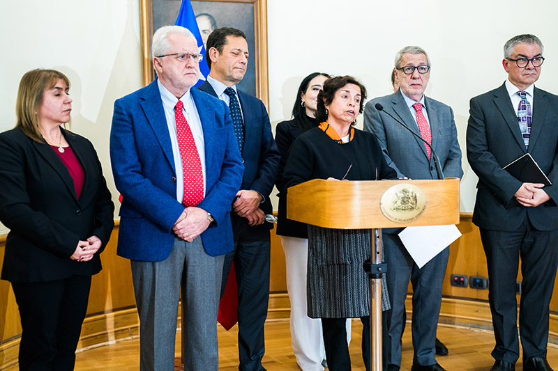 Ministra de Minería, Aurora Williams. No habrá aranceles al cobre.