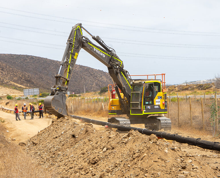 Trabajo en Minera Los Pelambres.