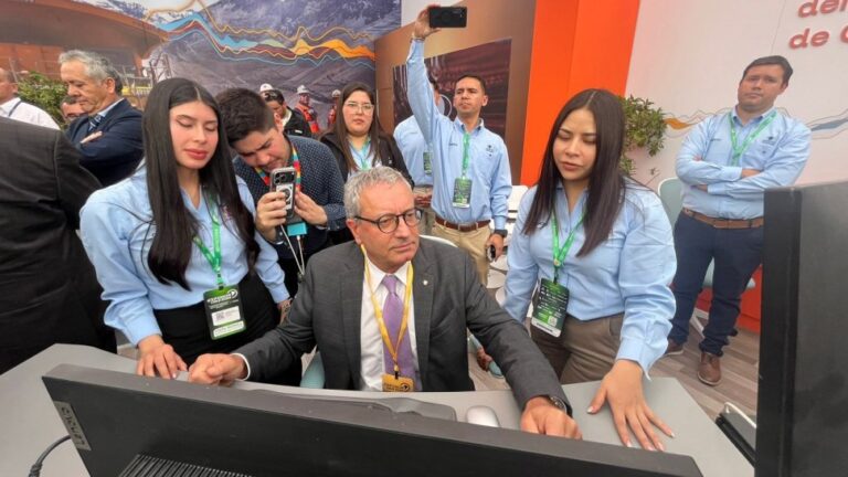 Bernardo Fontaine destaca innovación y liderazgo tecnológico de Codelco en Exponor 2026