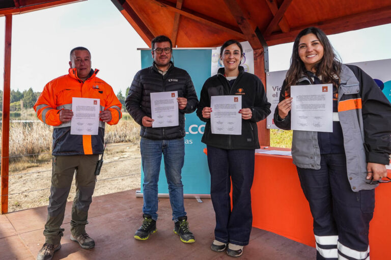 Codelco Ventanas y contratistas firman acuerdo clave de sustentabilidad